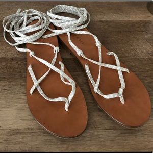 M. Gemi Lace Up Sandals